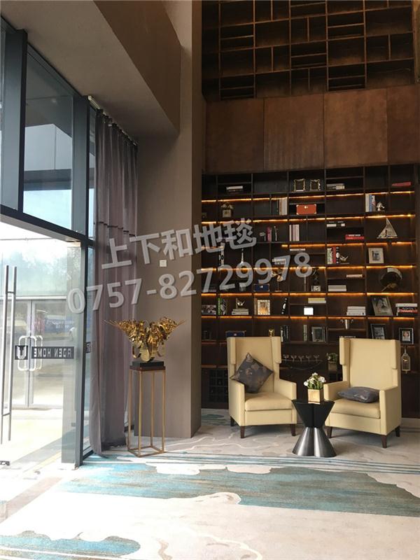 广州亚丁公寓（汉溪店）酒店休息区地毯工程