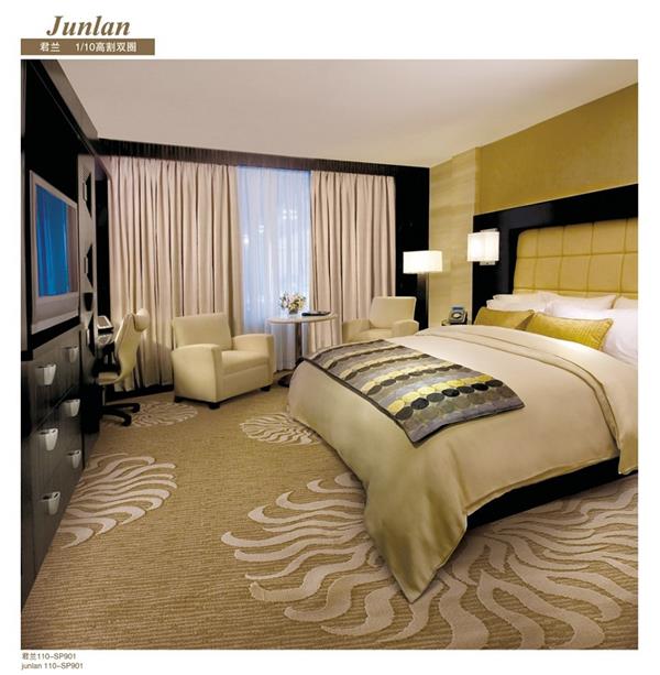 君兰之花蔓系列 酒店客房丙纶簇绒地毯 产品详细