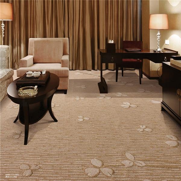 君兰之三叶草系列 酒店客房丙纶簇绒地毯 效果