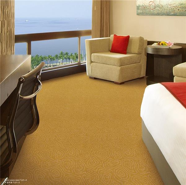 尼龙匹染高割低圈系列 酒店客房尼龙簇绒地毯 效果