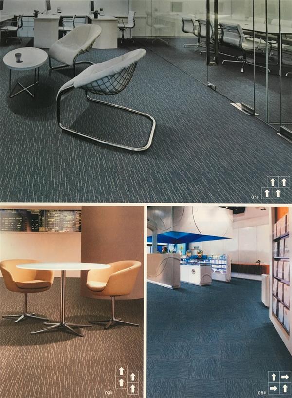 Wasin-201系列 办公室/图书馆尼龙方块地毯 办公室效果