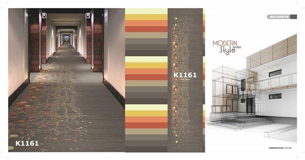 K1161 海马地毯 酒店走道尼龙印花地毯 产品信息