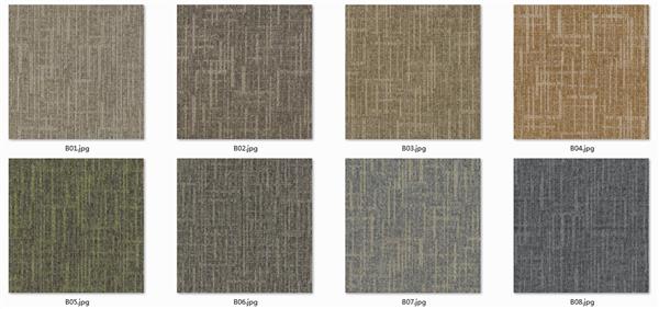 瑞香系列地毯产品参数颜色