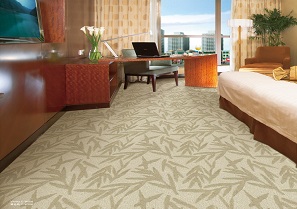 维也纳之竹叶系列 酒店客房羊毛簇绒地毯