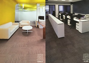 LC3&KD60系列 办公室丙纶方块地毯