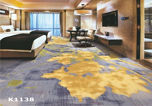 K1138 海马地毯 酒店客房尼龙印花地毯