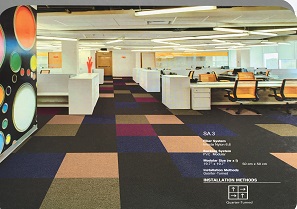 开利SA3 办公室地毯 尼龙方块地毯